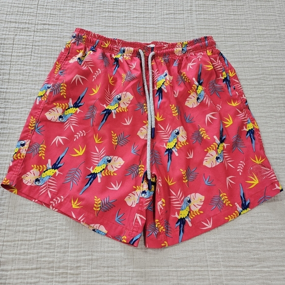 Uzzi Swim Print Shorts Mens Sz Large - Picture 1 of 6